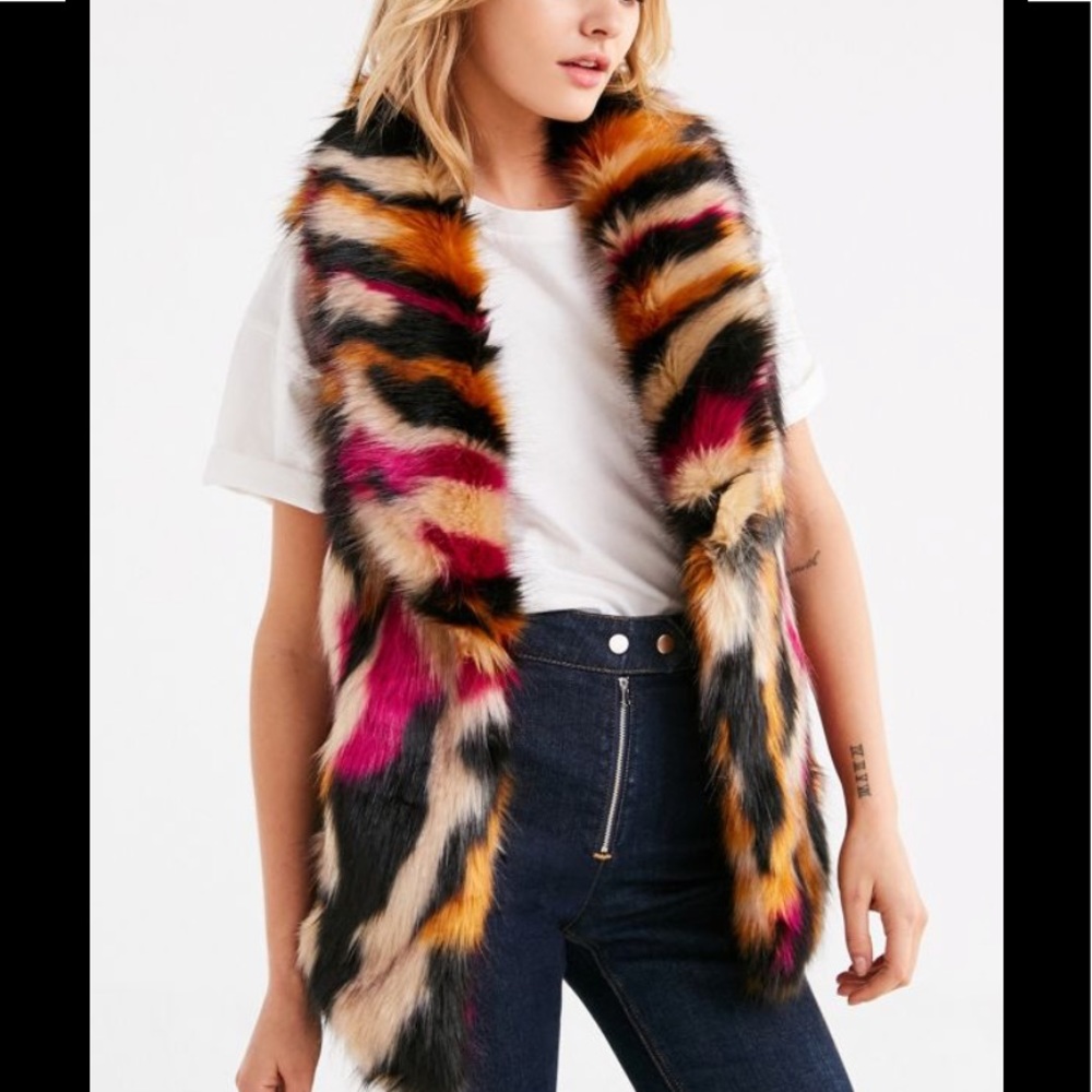 Urban Outfitters Faux Fur Vest